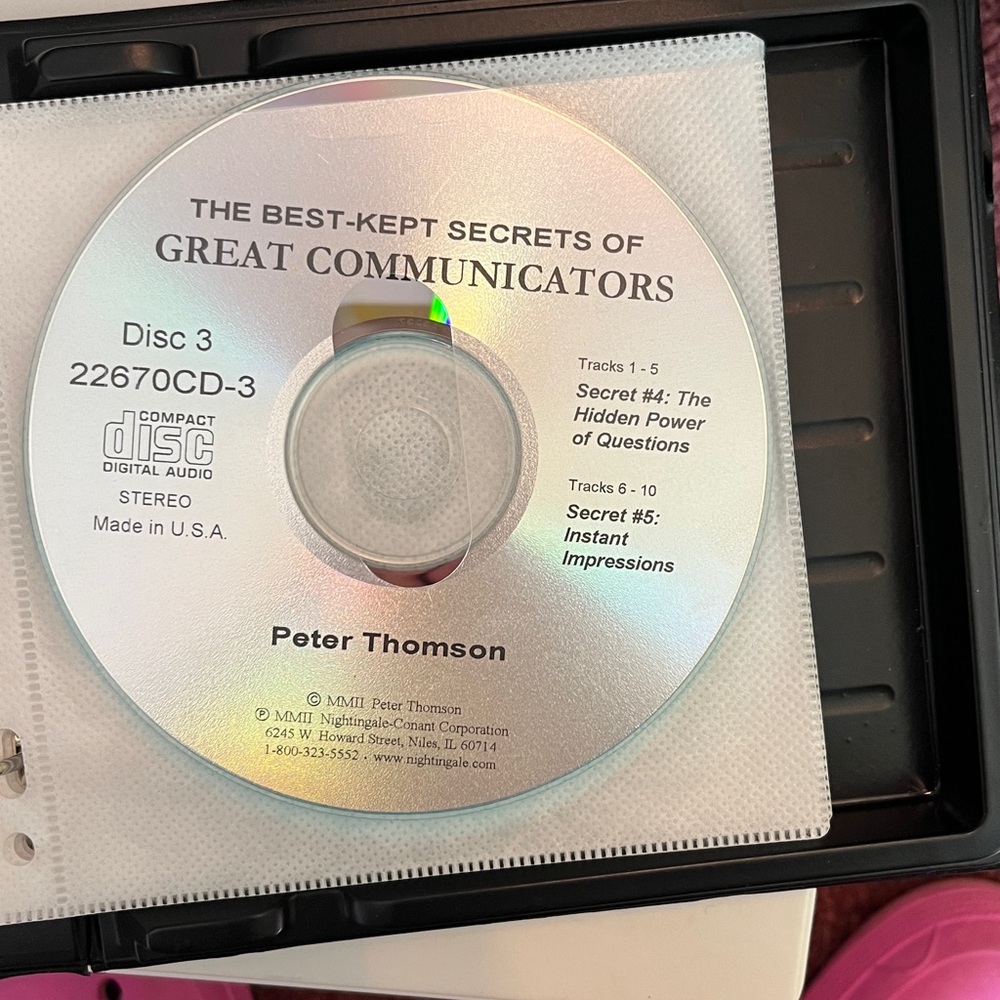 Peter Thomson Great Communicators System - Purple Audio Program - Picture 10 of 11